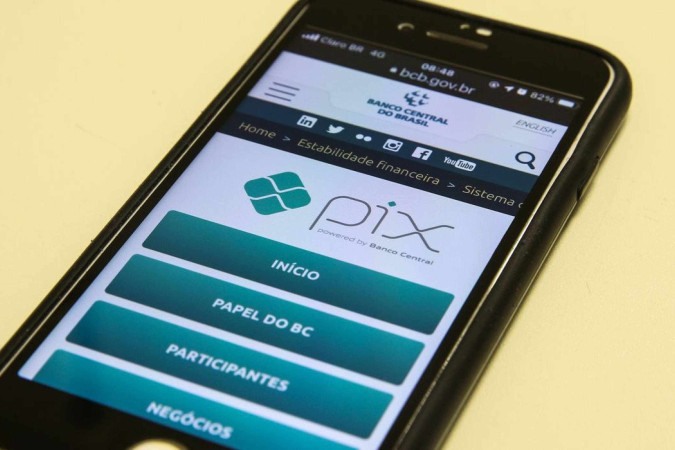 Mais de 203 mil pessoas utilizaram o Pix entre junho de 2024 e junho de 2025 para sair do vermelho -  (crédito: Marcello Casal Jr/Agência Brasil)