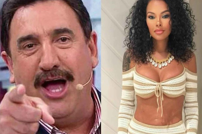 Sem saída, ex-BBB Ariadna é condenada a indenizar Ratinho em polêmica sobre Anitta -  (crédito: Obeservatório da TV)