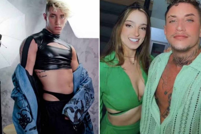 Bi, bailarino de Anitta anuncia que namorada está grávida pela primeira vez: “Grande sonho” -  (crédito: Observatório dos Famosos)