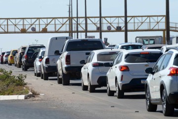 Caso o trabalhador use o transporte público para chegar ao local em que vai acompanhar o primeiro desafio em busca do hexacampeonato, vale a mesma regra de se planejar para sair mais cedo do ofício -  (crédito:  Ed Alves CB/DA Press)