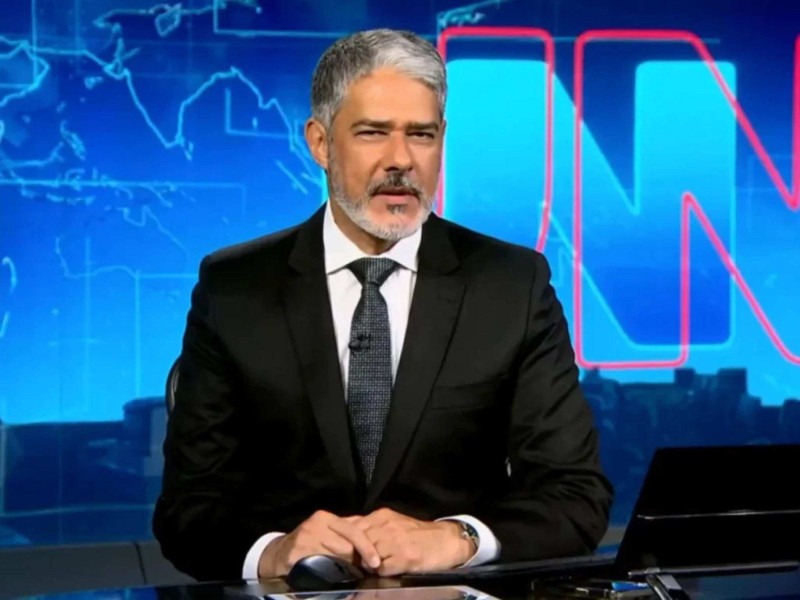 Ao vivo, William Bonner revela motivo da sua saída do Jornal Nacional -  (crédito: Obeservatório da TV)