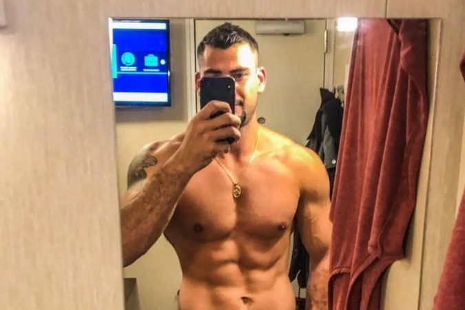 Confirmado em A Fazenda 17, Nizam já teve nudes vazados na internet -  (crédito: Observatório dos Famosos)