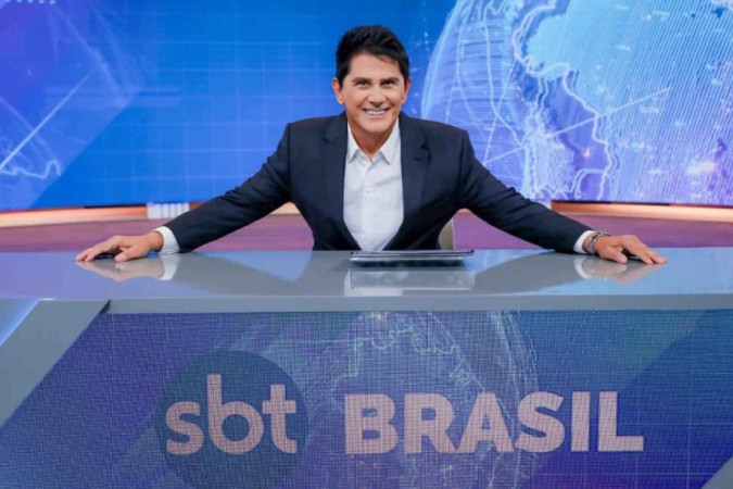 Com César Filho, SBT Brasil reage na audiência e empolga a direção do SBT -  (crédito: Obeservatório da TV)