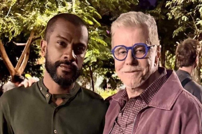 Miguel Falabella e Samuel de Assis serão um casal em Três Graças; saiba detalhes sobre os personagens -  (crédito: Observatório dos Famosos)