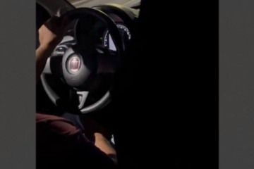 Passageira grava motorista de aplicativo se masturbando  -  (crédito: Material cedido ao Corrieo)