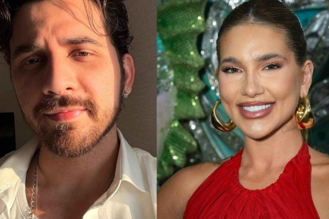 Gustavo Mioto fica em choque com previsão de romance com Virginia Fonseca -  (crédito: Observatório dos Famosos)
