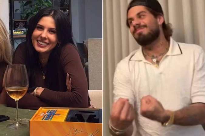 Ana Castela recebe Zé Felipe e amigos para noite de jogos em casa -  (crédito: Observatório dos Famosos)