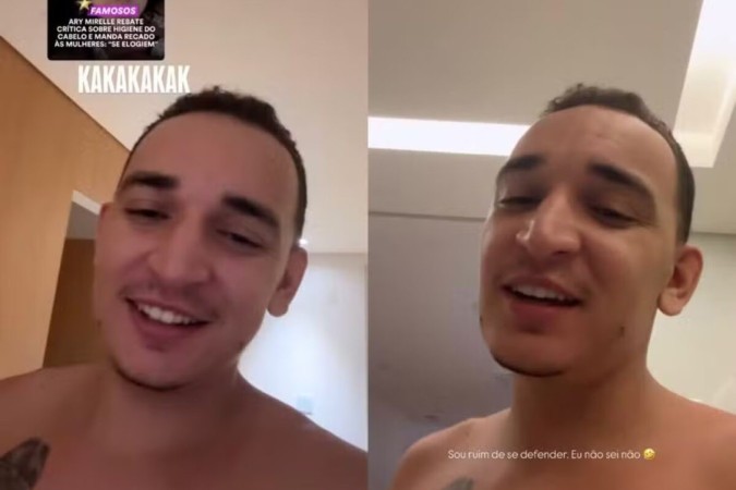 João Gomes defende esposa de críticas, mas admite: ‘Não sei ser grosso’ -  (crédito: Observatório dos Famosos)