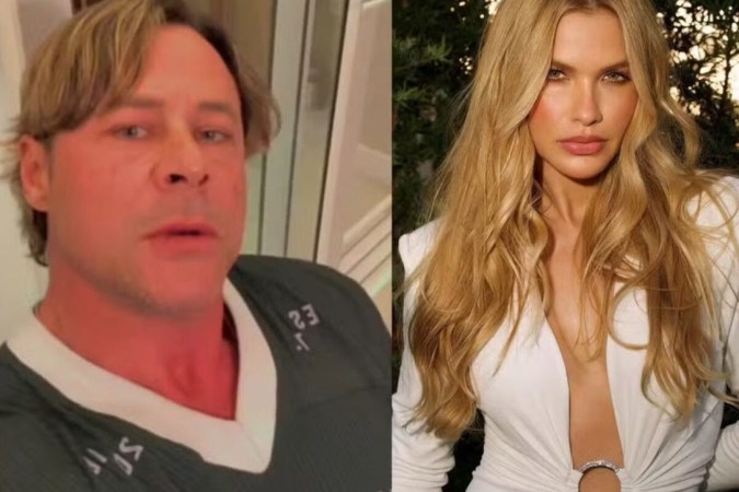 Theo Becker diz que levou soco de Andressa Suita durante namoro -  (crédito: Observatório dos Famosos)