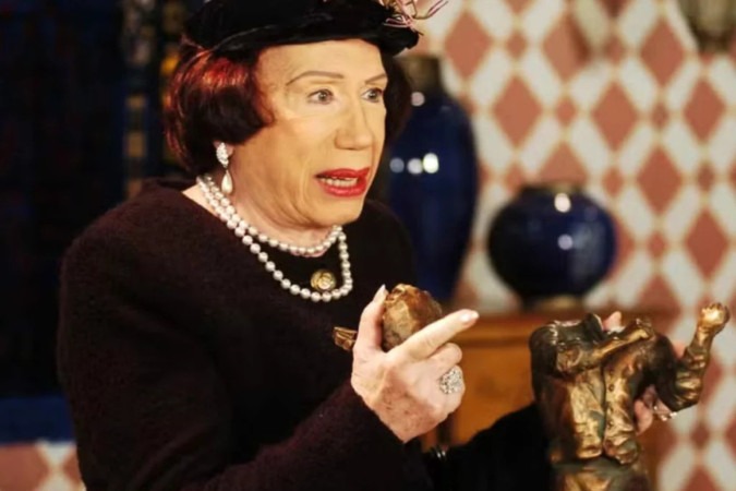 Morre Berta Loran, figura icônica da comédia brasileira, aos 99 anos -  (crédito: Obeservatório da TV)