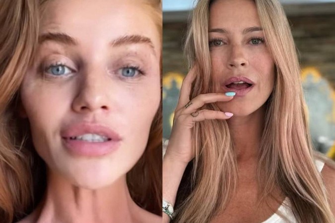 Cintia Dicker quebra o silêncio sobre polêmica de rivalidade com Luana Piovani -  (crédito: Observatório dos Famosos)