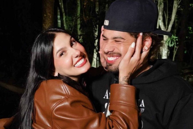 Ana Castela aparece grudadinha com Zé Felipe e web se anima: ‘Combinam muito’ -  (crédito: Observatório dos Famosos)