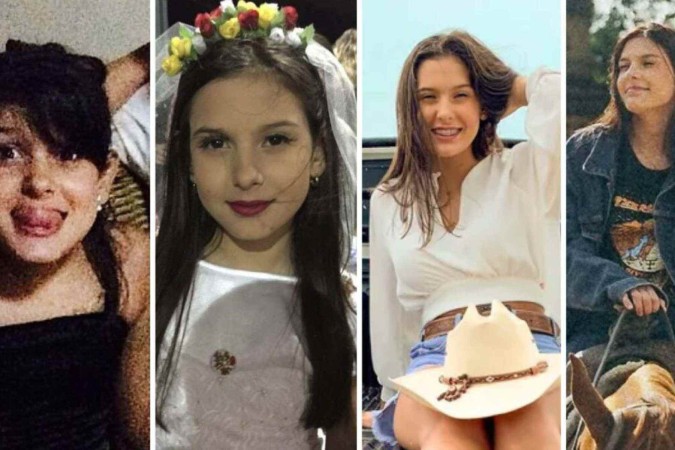 Ana Castela antes da fama: as fotos mais raras da boiadeira que conquistou o Brasil -  (crédito: Observatório dos Famosos)