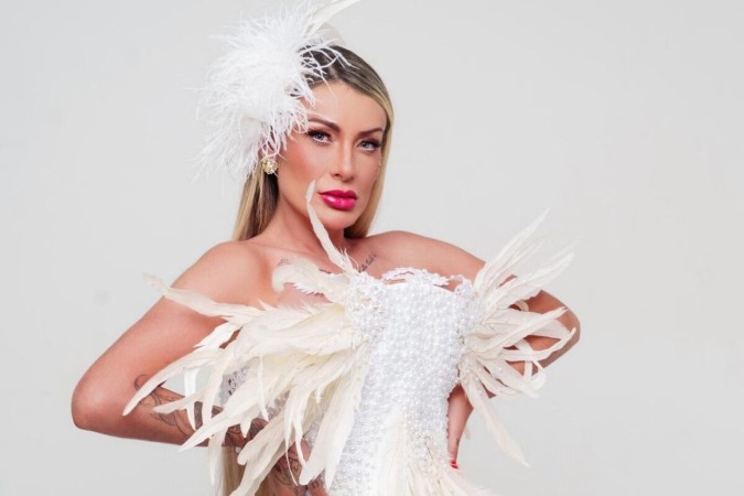 Andressa Urach causa ao expor transa com Gusttavo Lima -  (crédito: Observatório dos Famosos)