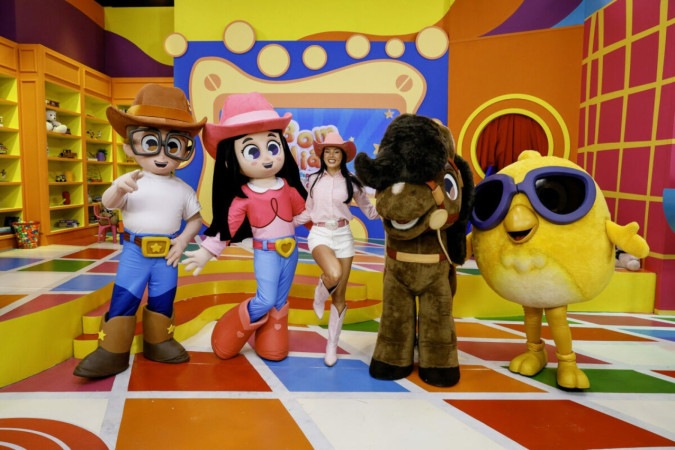 Ana Castela comanda edição especial do Bom Dia & Cia e lança Turma da Boiadeirinha na TV aberta -  (crédito: Observatório dos Famosos)