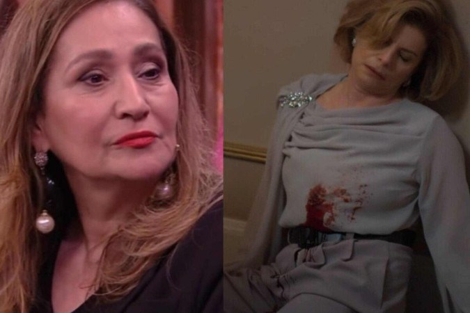Sonia Abrão se irrita com cena da morte de Odete Roitman em Vale Tudo: ‘Nada a ver’ -  (crédito: Observatório dos Famosos)