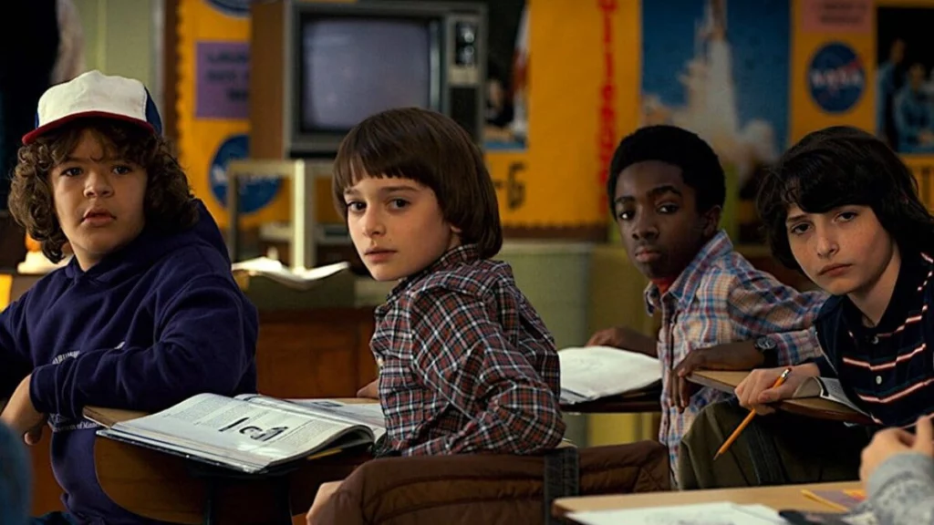 Vídeos mostram o quanto os personagens de Stranger Things mudaram ao longo da série -  (crédito: Obeservatório da TV)