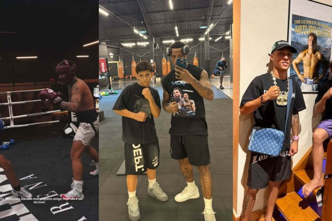 Veigh, Kayblack e Buzeira lamentam a morte de Arturo Gatti Jr -  (crédito: Observatório dos Famosos)