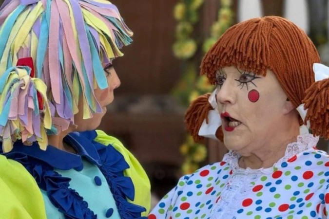 Sucesso nos anos 1960, Zodja Pereira revive Emília em programa infantil no SBT -  (crédito: Obeservatório da TV)