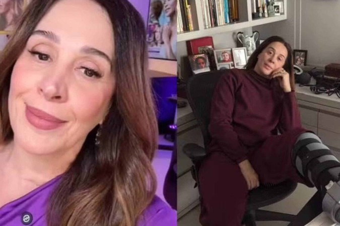 Claudia Raia fratura tornozelo durante peça e cancela apresentações: ‘Triste’ - (crédito: Observatório dos Famosos) Claudia Raia fratura tornozelo durante peça e cancela apresentações: ‘Triste’ - (crédito: Observatório dos Famosos)