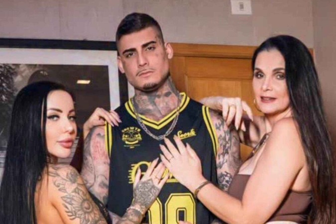 Luiza Ambiel grava vídeos de sexo com Kylian Cria, ex-namorado de Andressa Urach - (crédito: Observatório dos Famosos) Luiza Ambiel grava vídeos de sexo com Kylian Cria, ex-namorado de Andressa Urach - (crédito: Observatório dos Famosos)