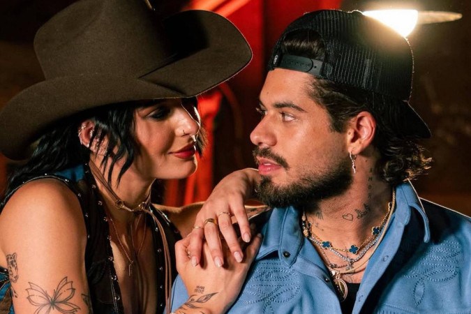 Ana Castela nega namoro com Zé Felipe, mas admite affair: “A internet toda sabe” -  (crédito: Observatório dos Famosos)