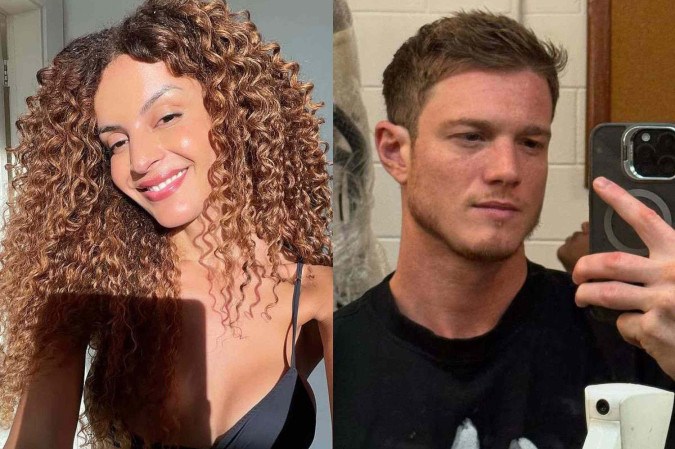 Vem aí? Gabriela Loran fala sobre cenas quentes com Pedro Novaes em ‘Três Graças’ -  (crédito: Observatório dos Famosos)