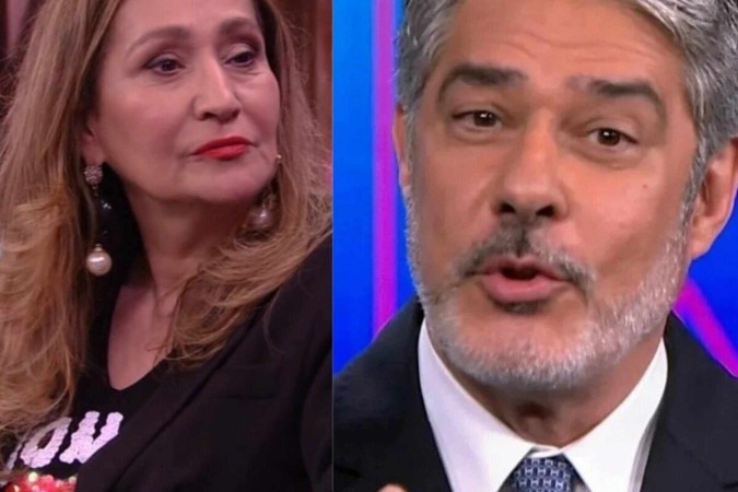 Sonia Abrão se assusta com postura de William Bonner em evento da Globo - (crédito: Observatório dos Famosos) Sonia Abrão se assusta com postura de William Bonner em evento da Globo - (crédito: Observatório dos Famosos)