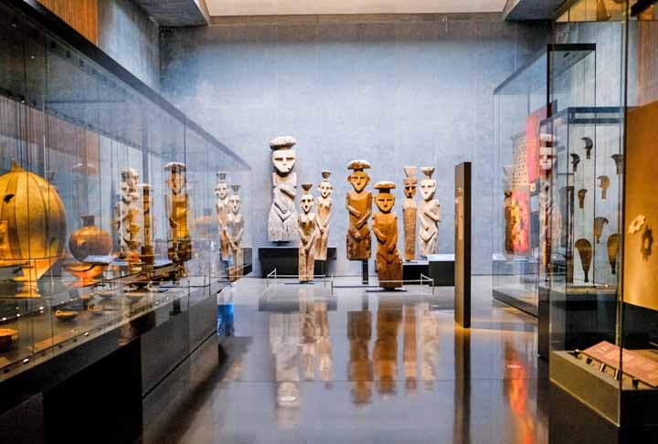 Outro museu importante em Santiago é o de Arte Precolombino, com duas exposições permanentes bem legais: a 