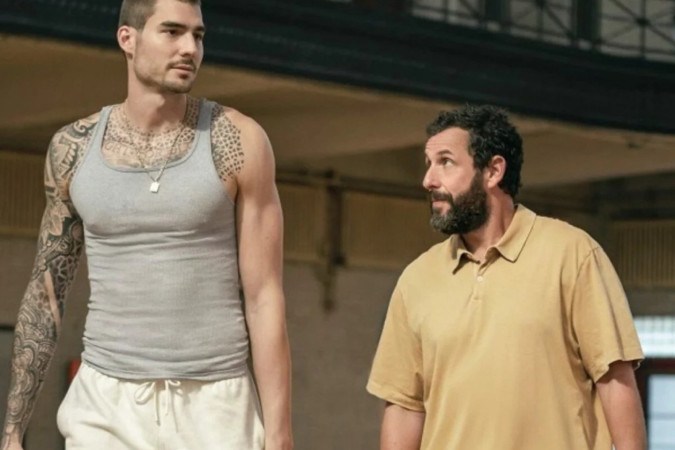 Adam Sandler estrela drama esportivo sobre superação e amizade no basquete - (crédito: Obeservatório da TV) Adam Sandler estrela drama esportivo sobre superação e amizade no basquete - (crédito: Obeservatório da TV)