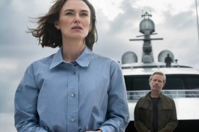 Mistério a bordo de um iate de luxo com Keira Knightley - (crédito: Obeservatório da TV) Mistério a bordo de um iate de luxo com Keira Knightley - (crédito: Obeservatório da TV)