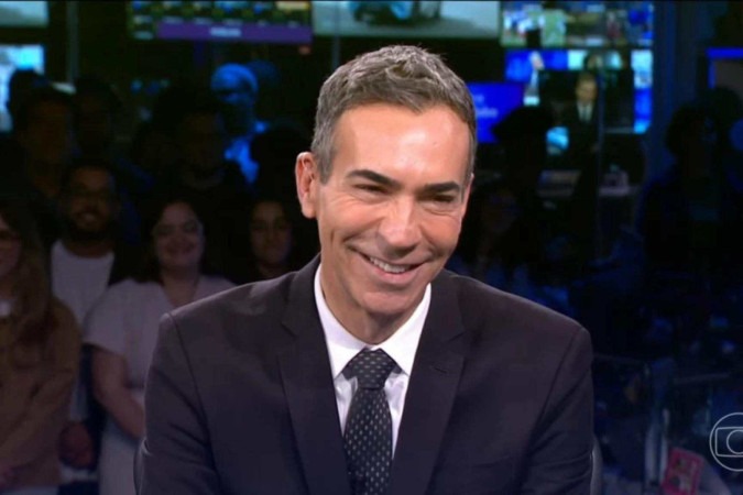 Com César Tralli, Jornal Nacional vai apostar em série especial e mapa do tempo moderno -  (crédito: Obeservatório da TV)