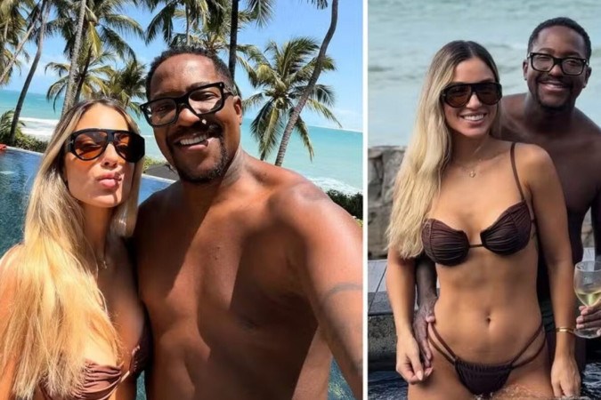 Mumuzinho mostra viagem romântica com a mulher no Ceará: ‘No paraíso’ -  (crédito: Observatório dos Famosos)