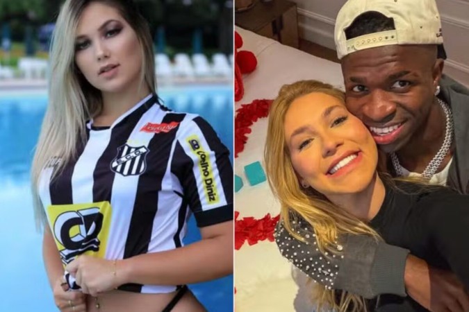 Virginia Fonseca tentou ser musa do futebol antes de Zé Felipe e Vini Jr. e foi desclassificada; entenda -  (crédito: Observatório dos Famosos)