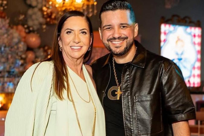 Namorado da mãe de Virginia Fonseca reage a acusações polêmicas: “Aqui não tem gigolô” -  (crédito: Observatório dos Famosos)