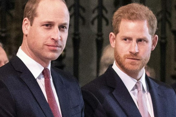 Príncipe Harry esclarece polêmica sobre suposta disputa de atenção com o irmão, William -  (crédito: Observatório dos Famosos)