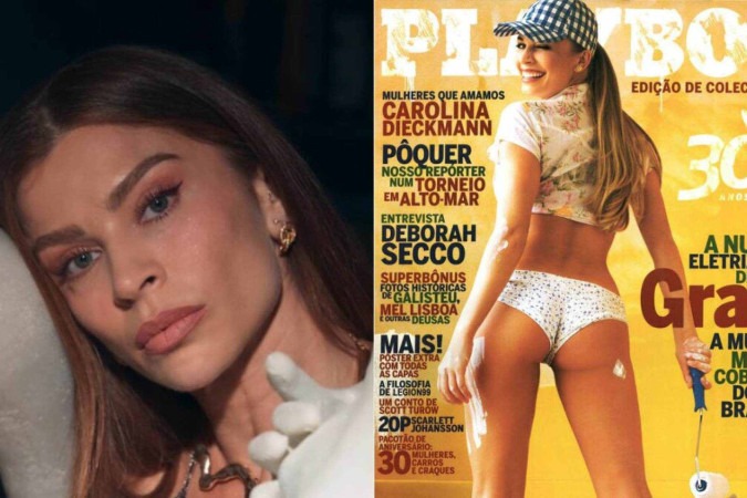 3 atrizes da novela Três Graças que já posaram nuas na Playboy -  (crédito: Observatório dos Famosos)