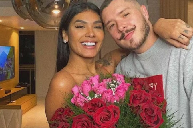 Pocah e Ronan Souza terminam noivado após 6 anos juntos -  (crédito: Observatório dos Famosos)