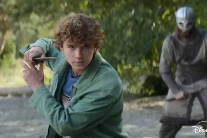 Disney lança vídeo inédito da 2ª temporada de Percy Jackson e os Olimpianos e aumenta expectativa dos fãs -  (crédito: Obeservatório da TV)