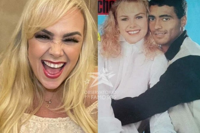 Ex-paquita Ana Paula Almeida relembra noivado fracassado com Romário: “Eu era muito menina” -  (crédito: Observatório dos Famosos)