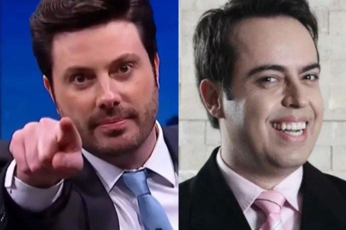 Danilo Gentili vibra com demissão de Rinaldi Faria do SBT -  (crédito: Obeservatório da TV)