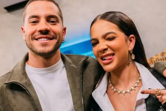 André Lamoglia reage a repercussão das cenas quentes com Mel Maia: “Química zero” -  (crédito: Observatório dos Famosos)