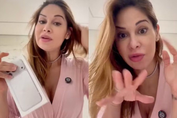 Maíra Cardi revela valor alto em presente para babá -  (crédito: Observatório dos Famosos)