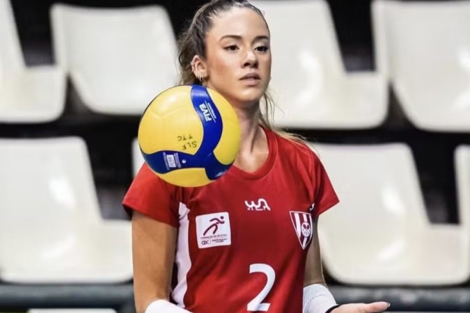 Jogadora de vôlei é baleada em tentativa de assalto no Rio -  (crédito: Observatório dos Famosos)