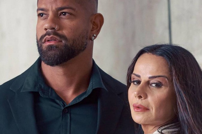 Viviane AraÃºjo revela conversa com marido sobre cenas com Belo em TrÃªs GraÃ§as -  (crédito: ObservatÃ³rio dos Famosos)