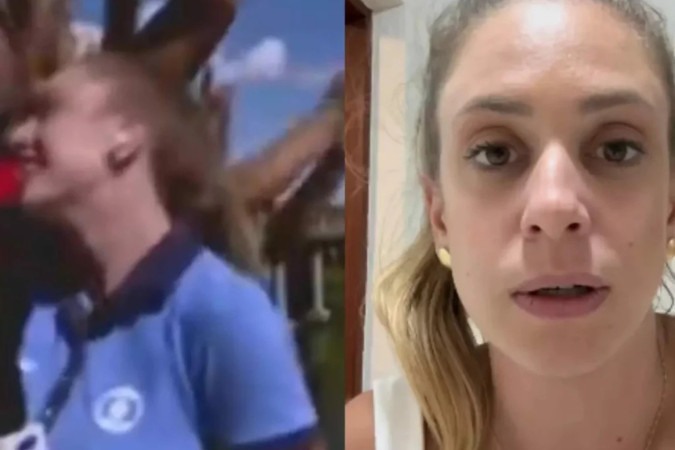 Repórter da Globo não se cala e desabafa sobre episódio polêmico com torcedores -  (crédito: Obeservatório da TV)