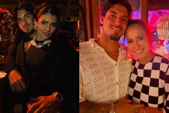 Nova namorada de Gabriel Medina é aprovada pela sogra -  (crédito: Observatório dos Famosos)