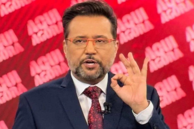 Geraldo Luís é demitido do SBT após quatro meses no comando do Aqui Agora -  (crédito: Obeservatório da TV)