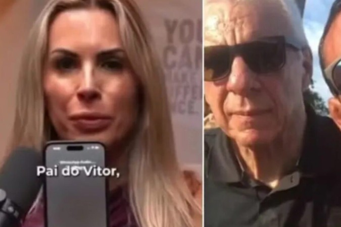 Ex-feiticeira, Joana Prado se pronuncia após críticas de vídeo com sogro -  (crédito: Observatório dos Famosos)