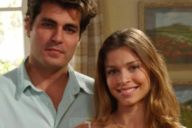 Thiago Lacerda tem boas memórias de Grazi Massafera nos bastidores de Páginas da Vida? -  (crédito: Obeservatório da TV)